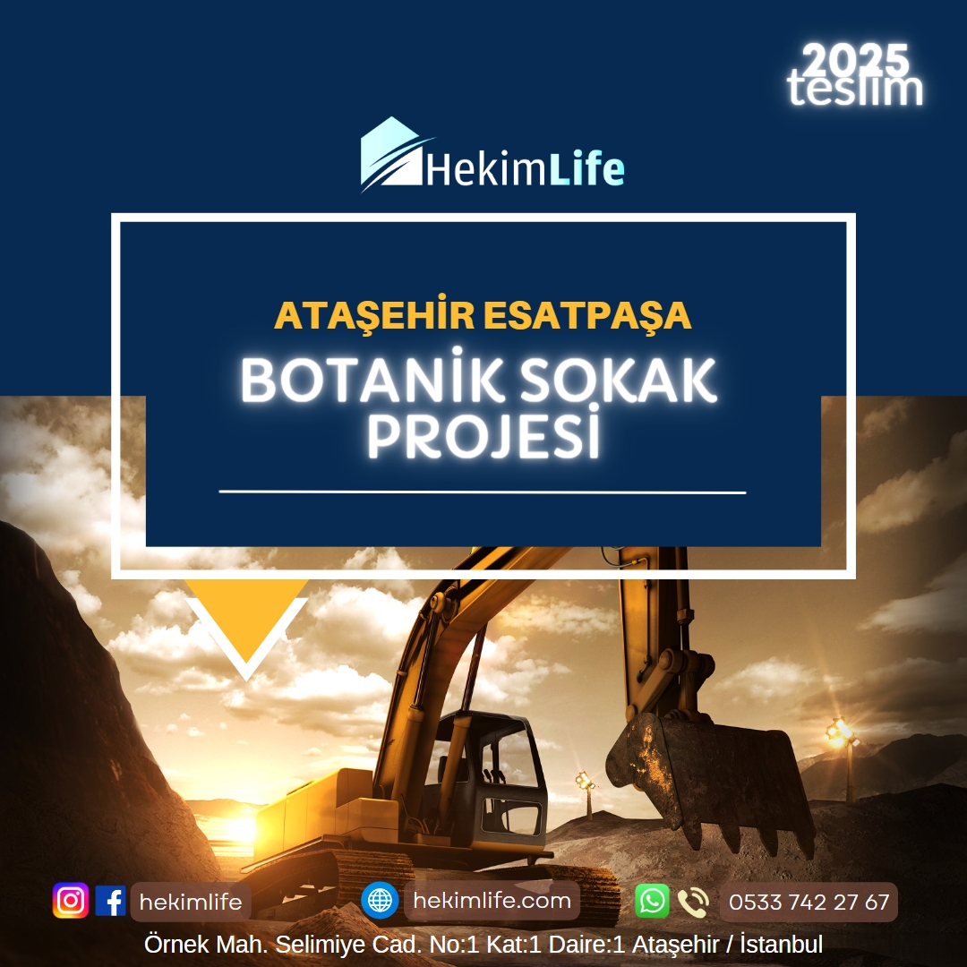 Ataşehir Botanik Projesi 2025
